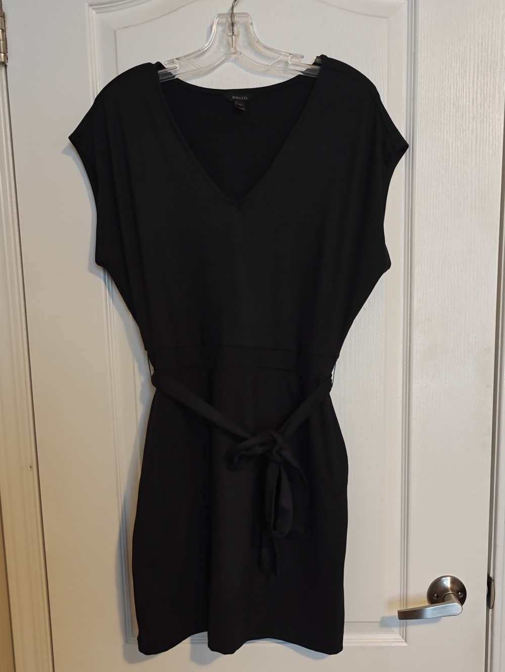 RW&CO Black midi dress